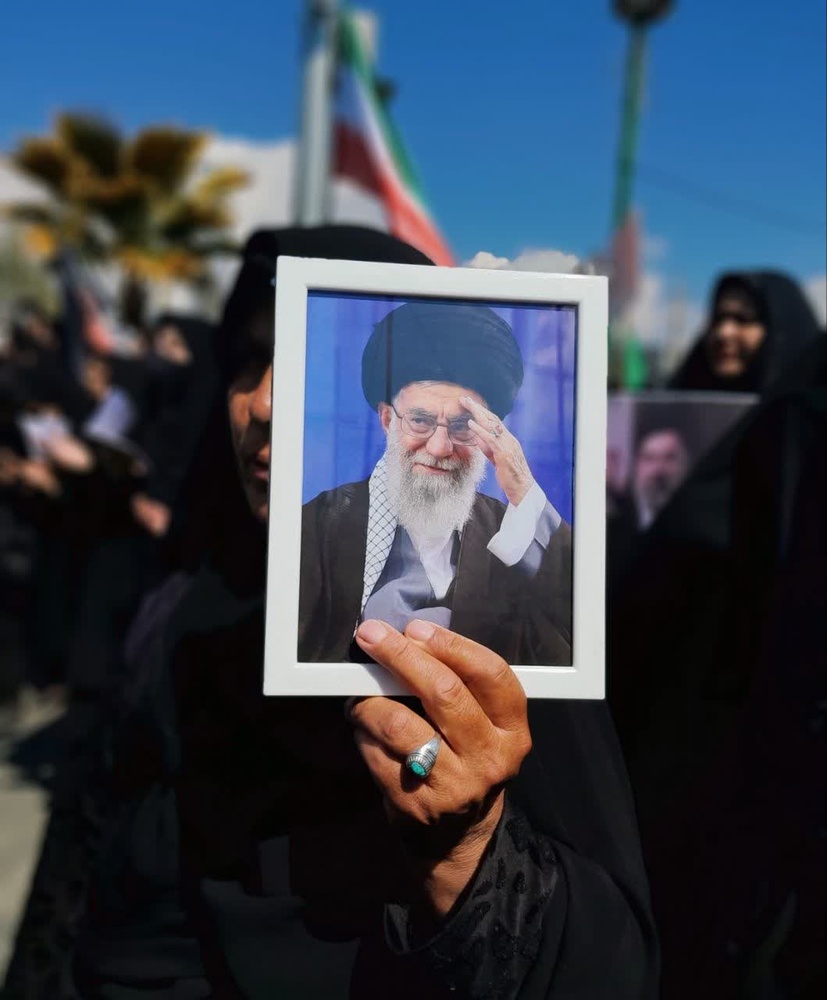 حضور پرشور حوزویان لرستان در مراسم چهلمین روز شهادت رهبر شهید امت