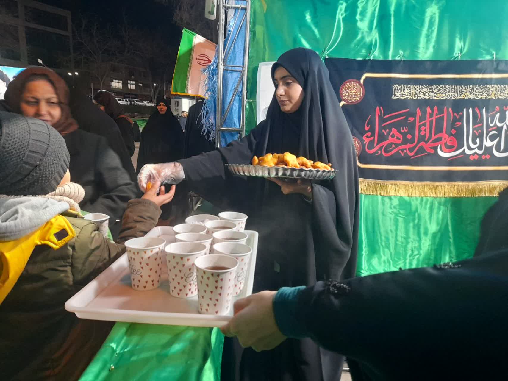 استمرار ۴۰ روزه فعالیت موکبهای فرهنگی و خدماتی حوزه علمیه نجمیه ازنا