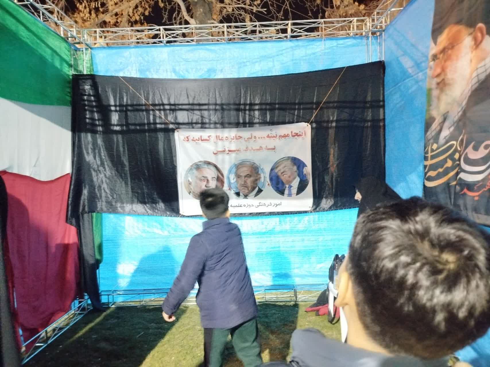 استمرار ۴۰ روزه فعالیت موکبهای فرهنگی و خدماتی حوزه علمیه نجمیه ازنا