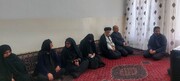 دیدار مسئولین حوزه‌های علمیه خواهران کردستان با خانواده شهدای جنگ رمضان