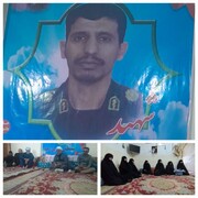 دیدار تیم تفقد استان سیستان و بلوچستان با خانواده شهید «مصطفی قادری مجد» در زابل