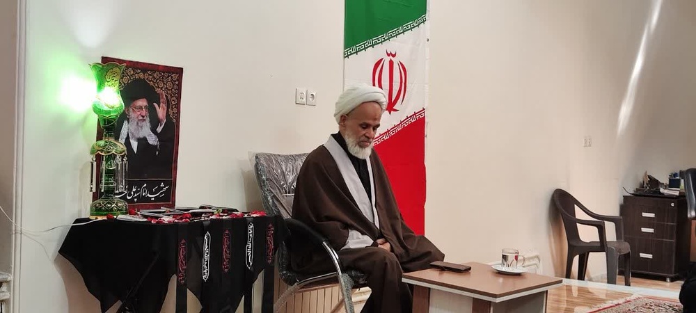 مراسم اربعین رهبر شهید مدرسه علمیه تخصصی رکن الهدی کرمان