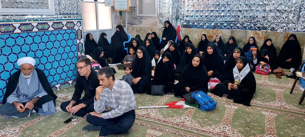 مراسم اربعین رهبر شهید مدرسه علمیه الزهرا (س) شهداد