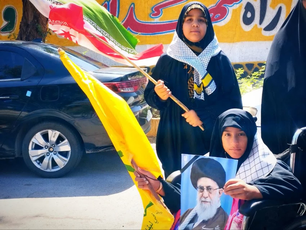 مراسم اربعین رهبر شهید مدرسه علمیه الزهرا (س) شهداد