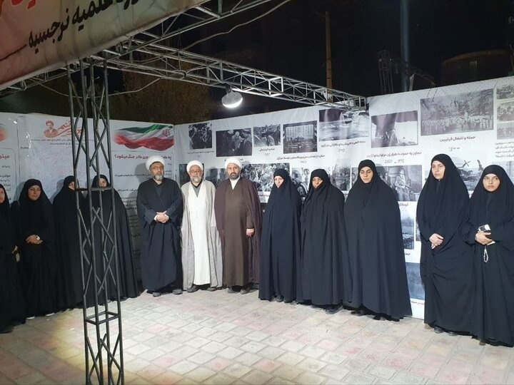 بازدید مسئول بازدید مواکب مرکز مدیریت حوزه علمیه خواهران