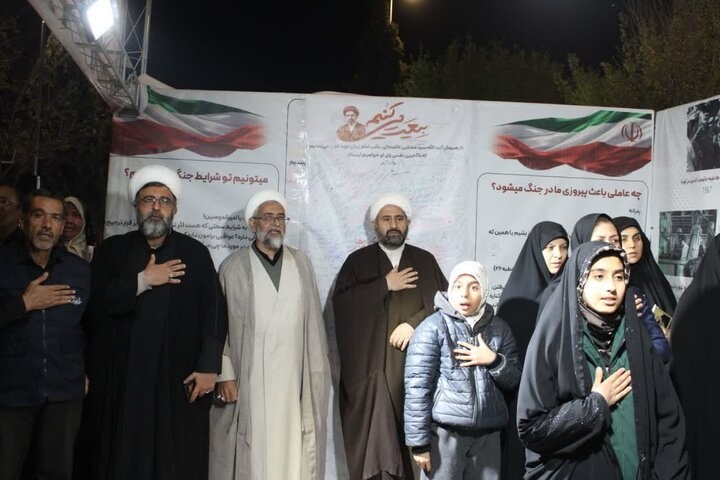 بازدید مسئول بازدید مواکب مرکز مدیریت حوزه علمیه خواهران