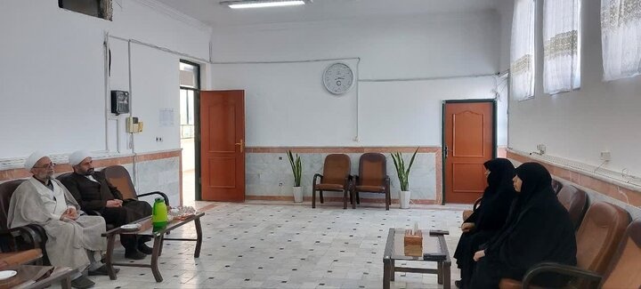 بازدید مسئول بازدید مواکب مرکز مدیریت حوزه علمیه خواهران