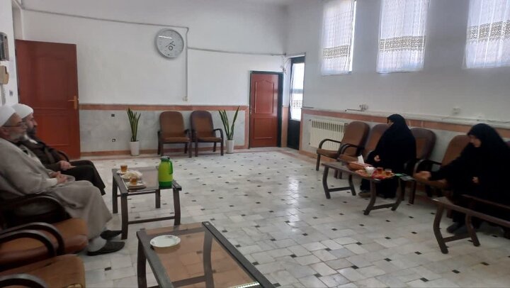 بازدید مسئول بازدید مواکب مرکز مدیریت حوزه علمیه خواهران