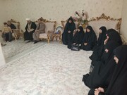 دیدار مدیر حوزه‌های علمیه خواهران استان کردستان با خانواده شهید «محمدمهدی قنبری» در سریش‌آباد