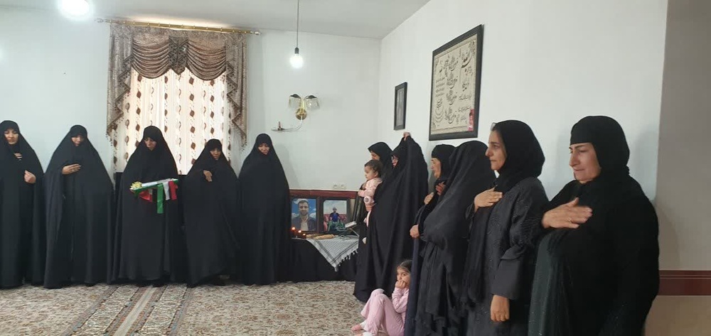 دیدار با خانواده شهید حجت الاسلام سخاوتی از شهدای جنگ رمضان