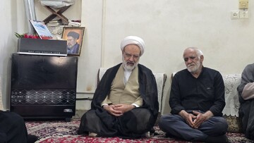 دیدار مسئولان حوزه علمیه خواهران یزد با خانواده شهید علیرضا دهقانی سانیج و ادای احترام بر مزار این شهید