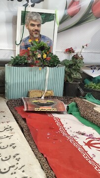 تجدید میثاق مدیر حوزه علمیه خواهران یزد با آرمان‌های شهید جاوید «حاج مصطفی عارف»