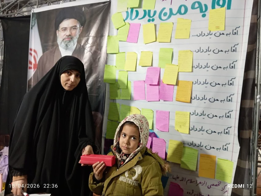 برگزاری رویدادهای فرهنگی و ارزشی در موکب قرارگاه الزهرا (س) قروه؛ از بازی و آموزش تا انتقال آموزههای ایثار و مقاومت