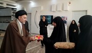 تجلیل از صلابت دختران شهدای جنگ تحمیلی سوم در آیین روز دختر با حضور حجت‌ الاسلام و المسلمین موسوی مدیر حوزه های علمیه خواهران لرستان