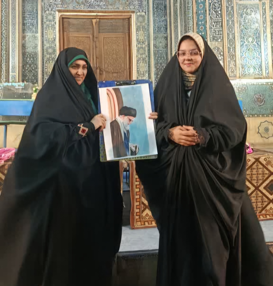 میزبانی بانوان حوزوی از دختران کویر در جوار مسجد جامع یزد