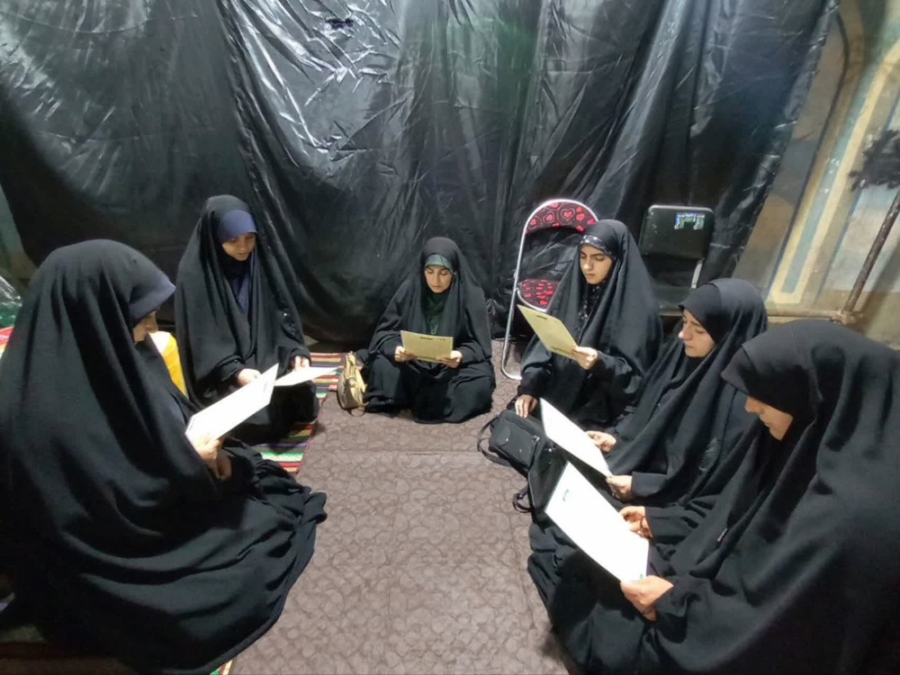 استمرار فعالیت‌های جهادی طلاب و کادر مدارس علمیه خواهران لرستان در در هفته هفتم جنگ تحمیلی سوم