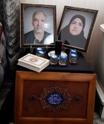 تجلیل از صبر و ایمان خانواده‌ شهید الیاسی؛ از شهیدان جنگ تحمیلی سوم