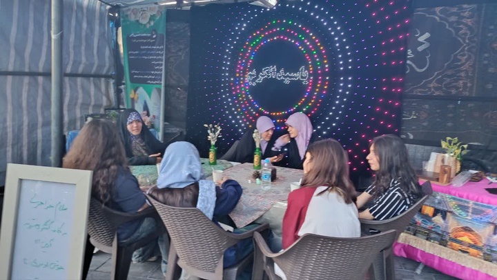 برپایی موکب مدرسه علمیه حضرت عبدالعظیم حسنی در برنامه امام رضایی‌ها