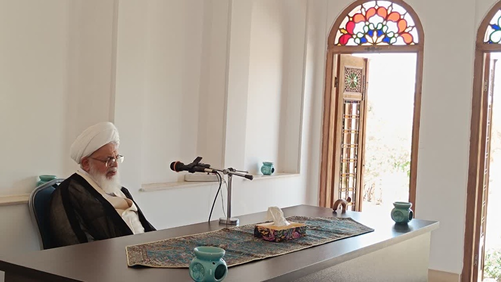 آیین تکریم اساتید مدرسه علمیه تخصصی امام حسین علیه‌السلام سطح 3 یزد