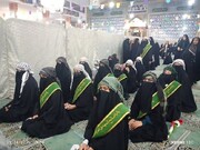 تصاویر/حضور پر شور دختران طلبه انقلابی پاکدشت در مراسم دختران جانفداهای ایران امام رضایی