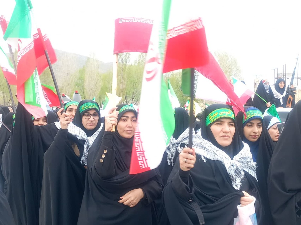 رزمایش جانفدایان طلاب لرستان