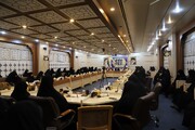 دیدار مدیران و اساتید مدارس علمیه خواهران استان مرکزی با حجت‌الاسلام والمسلمین علیزاده