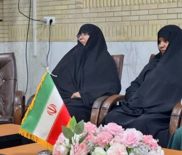 تصایر/ مراسم تجلیل از اساتید حوزه علمیه خواهران در کنگان