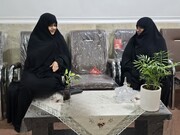 طلاب خواهر تجلی صفات الهی در خدمت به خلق و جهاد تبیین
