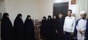 دیدار با خانواده‌های شهدای معلم دبستان شجره طیبه میناب