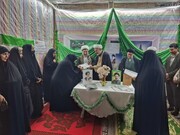 تصاویر/ فعالیت‌های فرهنگی و تبیینی حوزه‌های علمیه خواهران کردستان در تجمعات شبانه