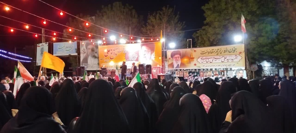 مجموعه فعالیت‌های حوزه‌های علمیه خواهران کردستان در دل تجمعات شبانه