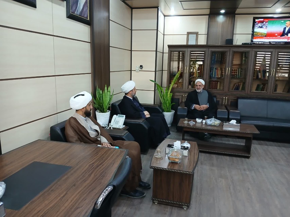 دیدار مدیر حوزه علمیه خواهران استان سمنان با رئیس کل دادگستری استان سمنان