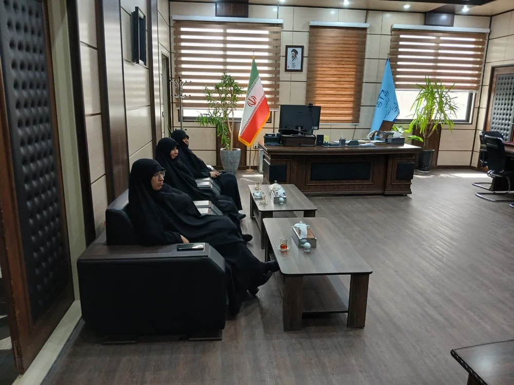 دیدار مدیر حوزه علمیه خواهران استان سمنان با رئیس کل دادگستری استان سمنان