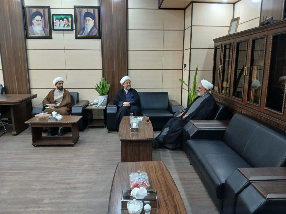 دیدار مدیر حوزه علمیه خواهران استان سمنان با رئیس کل دادگستری استان سمنان