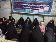 برگزاری نشست جهاد فرزندآوری در موکب مدرسه علمیه معصومیه خرم‌آباد
