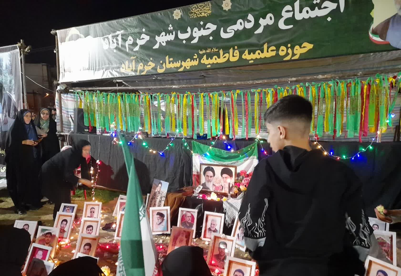 تداوم فعالیتهای فرهنگی و خدمترسانی مدارس علمیه خواهران لرستان در دهه هشتم جنگ تحمیلی سوم