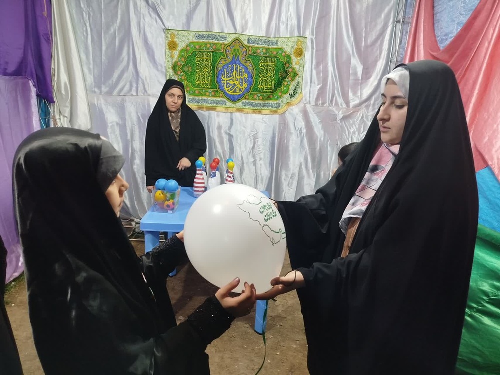 فعالیت‌های طلاب خواهر شهرستان ازنا در هفته دوازدهم جنگ تحمیلی سوم