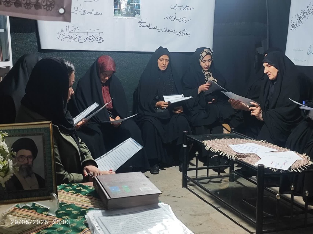 فعالیت‌های طلاب خواهر شهرستان الیگودرز در هفته دوازدهم جنگ تحمیلی سوم