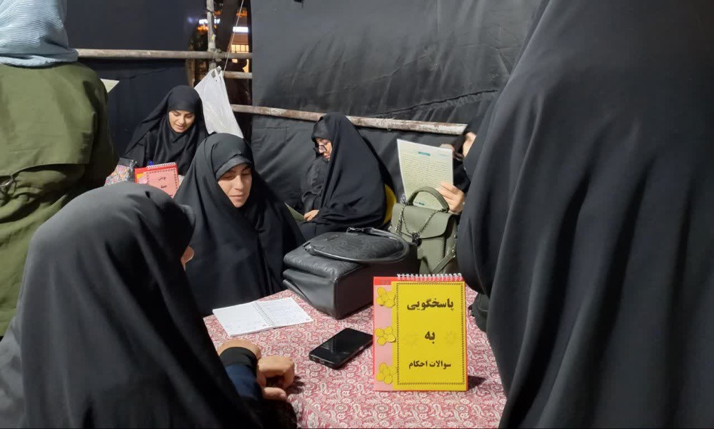 فعالیت‌های طلاب خواهر شهرستان بروجرد در هفته دوازدهم جنگ تحمیلی سوم