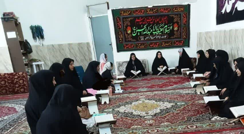 فعالیت‌های طلاب خواهر شهرستان پلدختر در هفته دوازدهم جنگ تحمیلی سوم