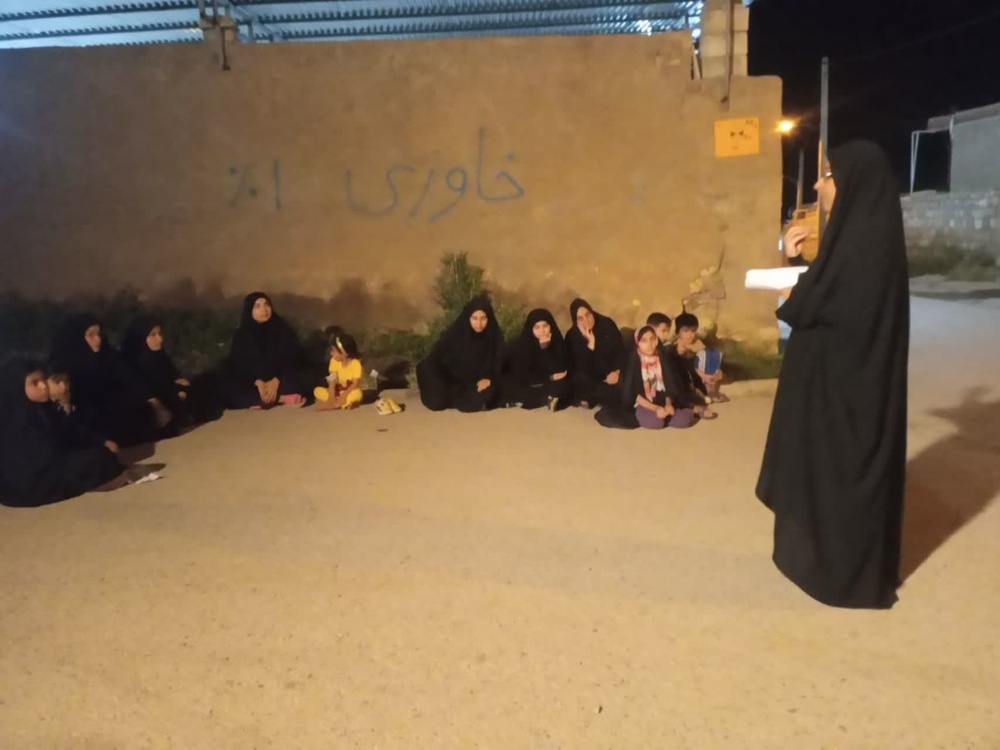 فعالیت‌های طلاب خواهر شهرستان پلدختر در هفته دوازدهم جنگ تحمیلی سوم