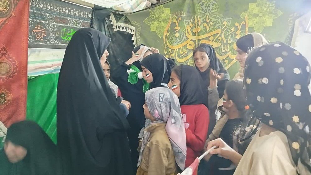 فعالیت‌های طلاب خواهر شهرستان پلدختر در هفته دوازدهم جنگ تحمیلی سوم