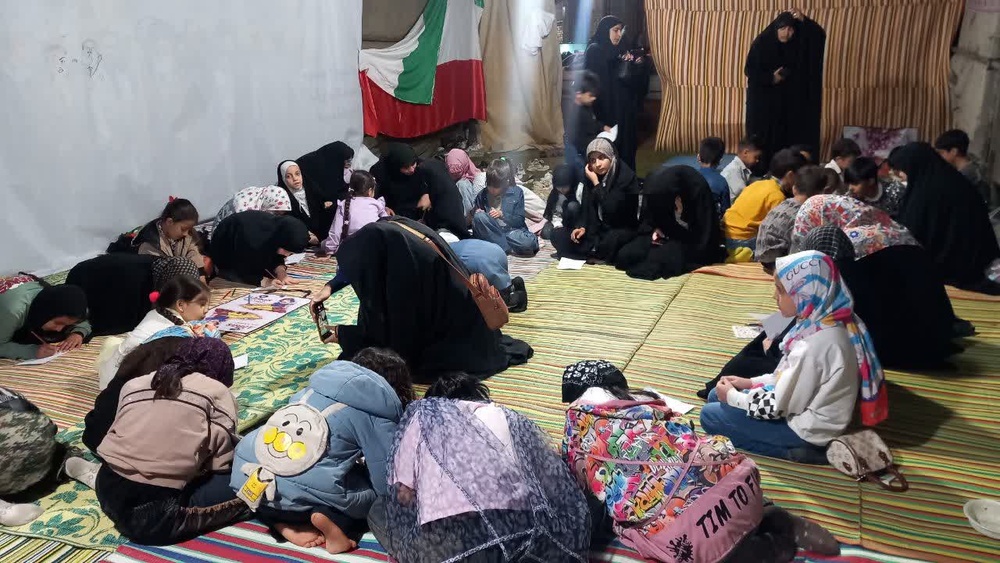 فعالیت‌های طلاب خواهر شهرستان دورود در هفته دوازدهم جنگ تحمیلی سوم