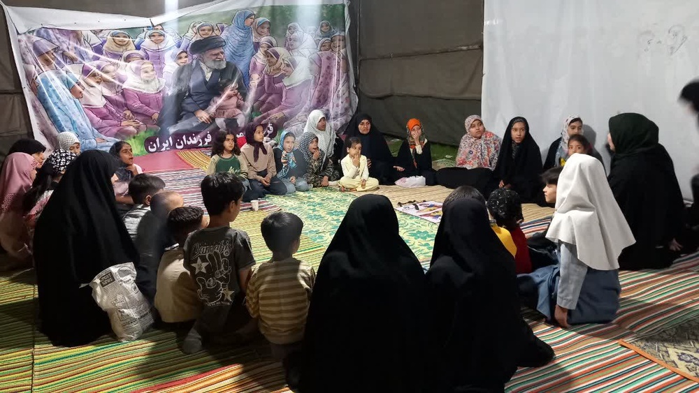 فعالیت‌های طلاب خواهر شهرستان دورود در هفته دوازدهم جنگ تحمیلی سوم