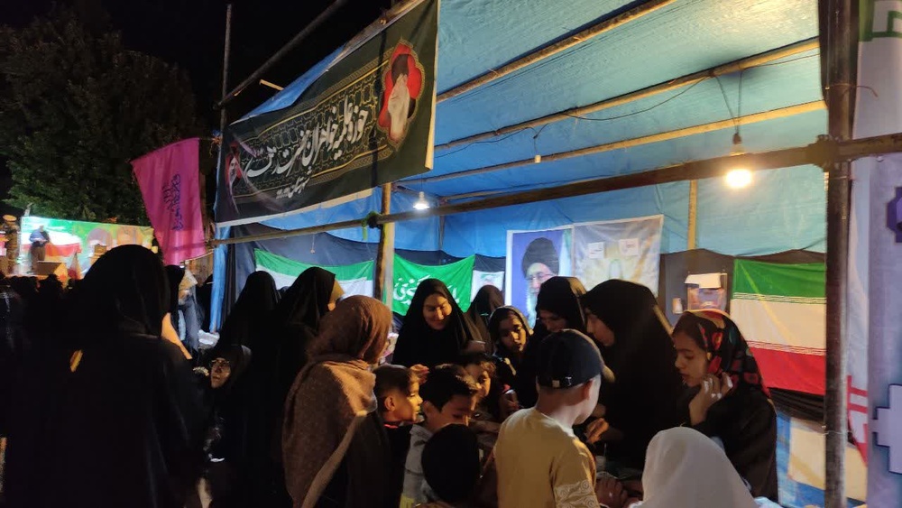 فعالیت‌های طلاب خواهر شهرستان دورود در هفته دوازدهم جنگ تحمیلی سوم