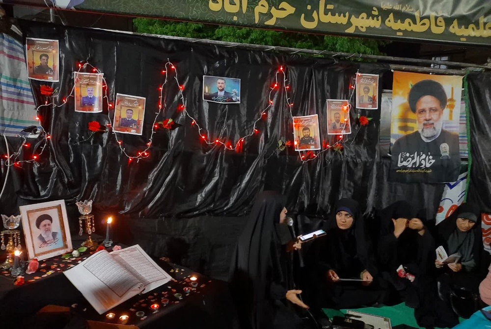 فعالیت‌های طلاب خواهر حوزه فاطمیه شهرستان خرم آباد در هفته دوازدهم جنگ تحمیلی سوم