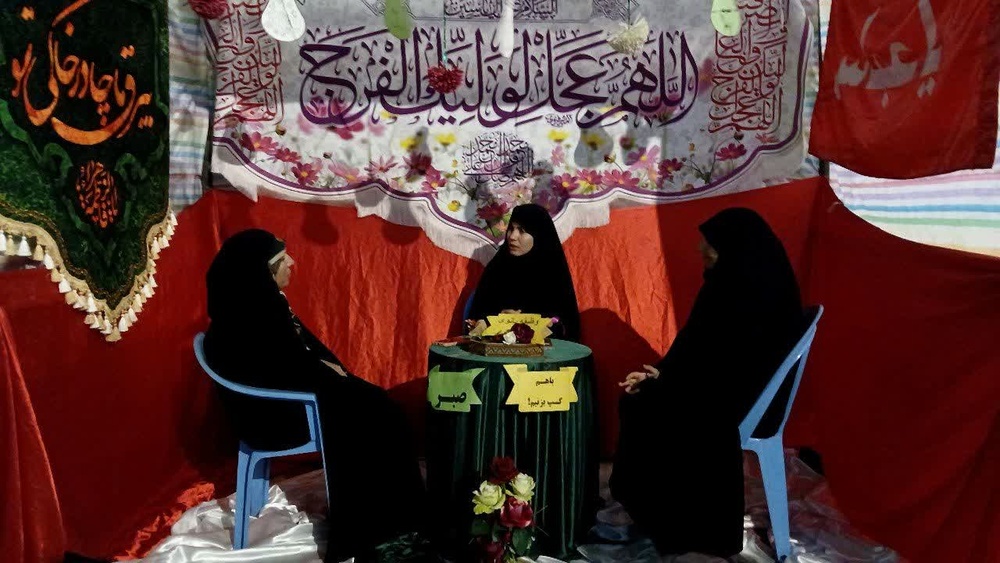 فعالیت‌های طلاب خواهر شهرستان کوهدشت در هفته دوازدهم جنگ تحمیلی سوم
