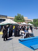 گزارش هشتمین روز از حضور «قرارگاه جهادی کوثر» در قلب بازار تهران