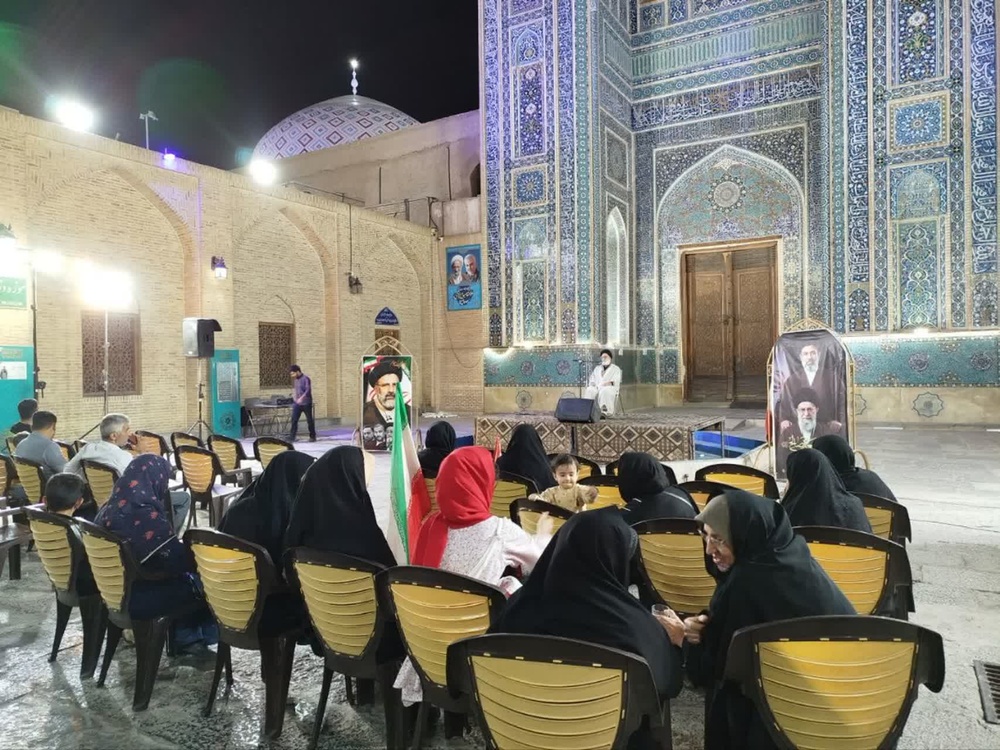 تبیین سیره عملی شهید آیت‌الله رئیسی در مسجد جامع یزد