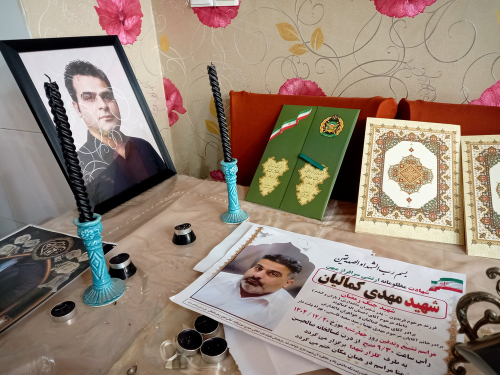 تفقد از خانواده محترم شهدای والامقام جنگ تحمیلی سوم